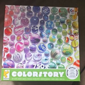 Colourful 750-piece jigsaw puzzle by Ceaco